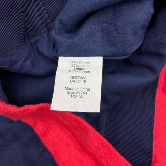 J.CREW Linen Blend Stripe Pencil Skirt Sz 2 - Picture 3 of 5